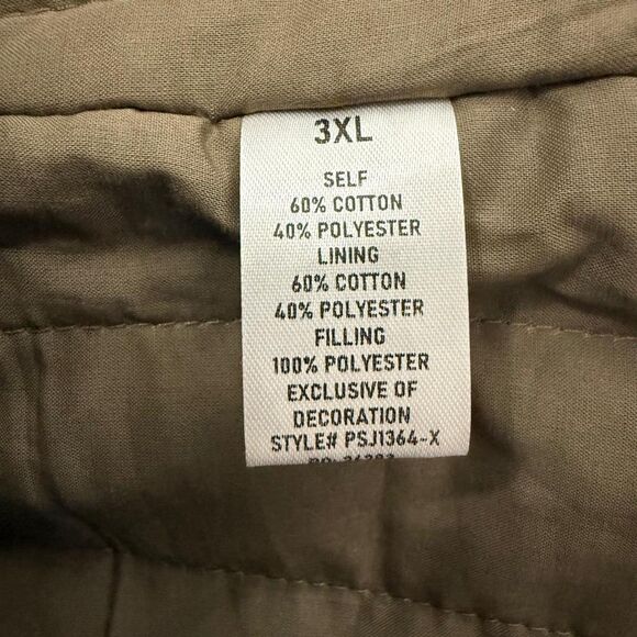 POLAGRAM Flourish Floral Embroidered Jacket, Olive/Blush, NWT! 3X - Picture 10 of 11